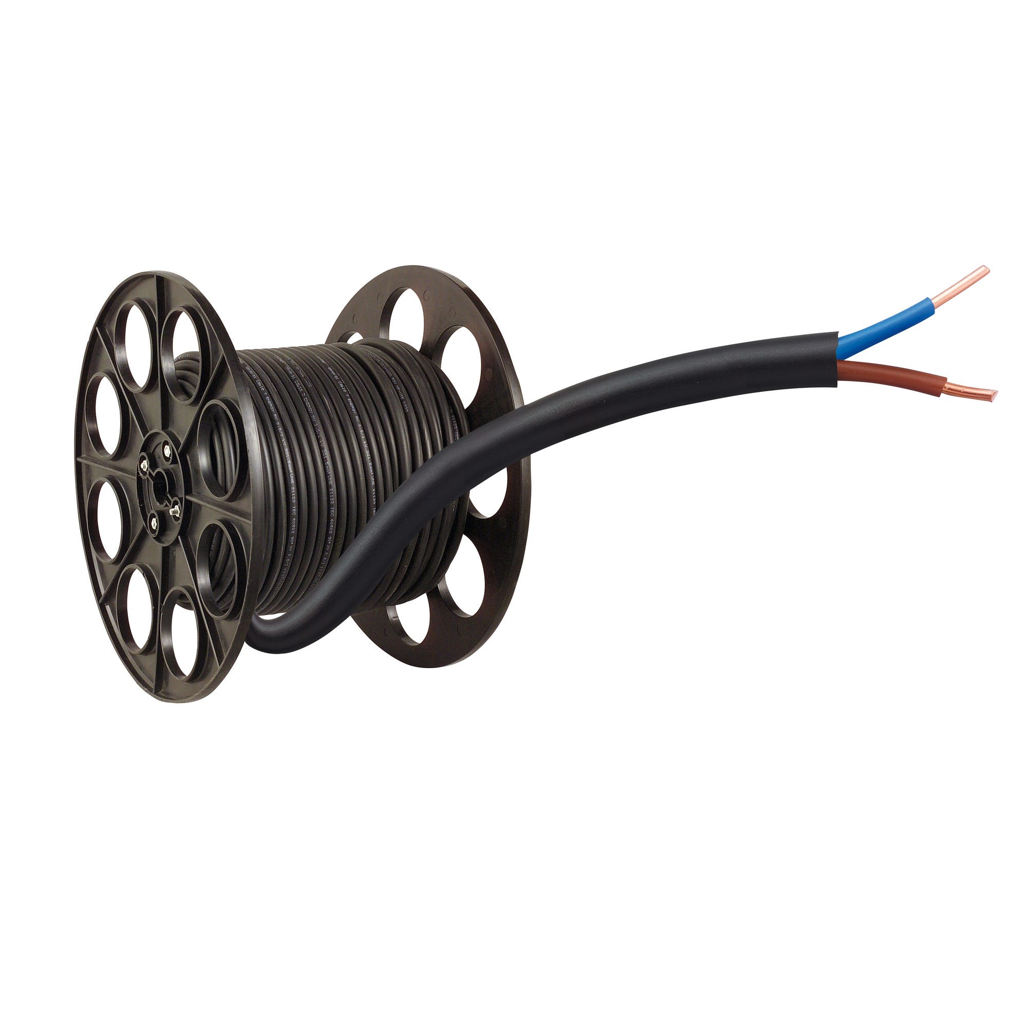 Cable électrique R2V 3G 6 mm² 25 m - NEXANS FRANCE  2