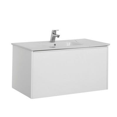 Meuble Blanc 90 Cm Attitude Ideal Standard Bricoman