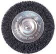 Brosse acier pour perceuse disque Diam.75 mm 750104 TECNUM - FARTOOLS