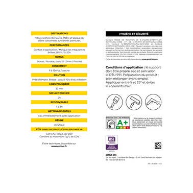 Précautions d'usages