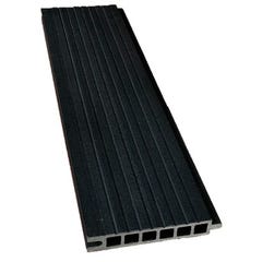 Lame clôture composite noir l.125 x Ep.22 mm Long.1,98 mm