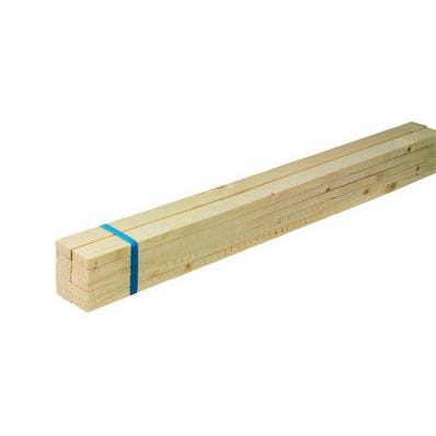Lot De 10 Tasseaux Bruts Sapin Du Nord Epicea 13 X 27 Mm Long 2 M Bricoman