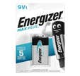 Pile 9v 6lr61 energizer max plus