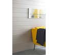 Lambris MDF revêtu décor gris 8x150x2600MM - Colis de 2,73m²