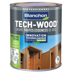 Lasure bois extérieurs verticaux incolore 1 L Tech-Wood® - BLANCHON 0