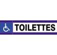 PANNEAU TOILETTES HANDICAP D-SIGN 180X45