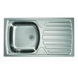 Evier eco inox satine 1 bac