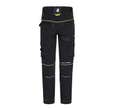 Pantalon de travail Noir/Jaune stretch T.38 Sacha - NORTH WAYS