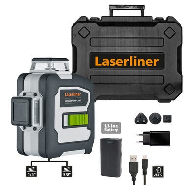 Niveau Laser 3D Vert LASERLINER COMPACTPLANE LASER 3G PRO 26