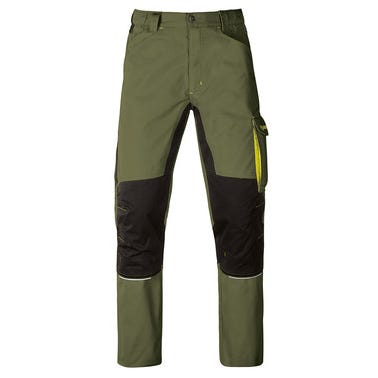Pantalon de travail Vert olive/Noir T.L KAVIR- KAPRIOL 1
