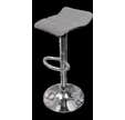 LOT DE 2 TABOURETS GRIS