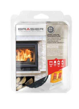 joint tresse haute temperature o 8 mm colle brasier bricoman