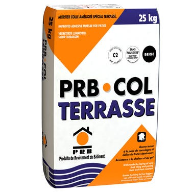 Colle terrasse beige 25 kg - PRB 0