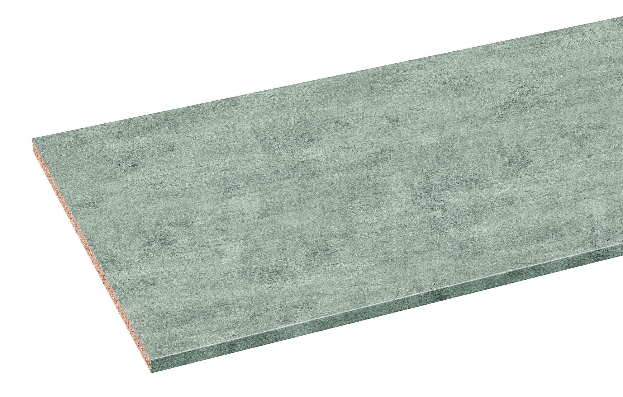 Plan de travail stratifié effet pierre Light Stone L.1800 x P.600 x ép
