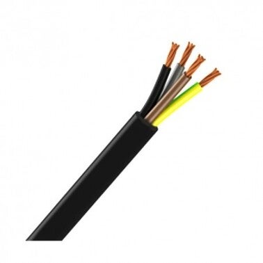 Cable électrique - Rigide - R2V - 4 x 2.5 mm² - Au mètre - 6..