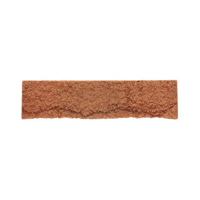 Plaquette de parement béton rouge effet brique l.5,2 x L.21 cm Cottage 230  1