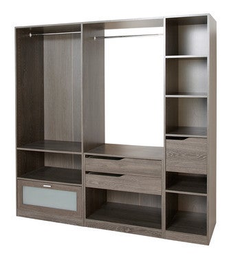 Caisson Colonne Anthracite 80cm Bricoman