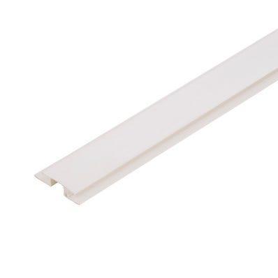 Profil de départ PVC blanc Long.2,6 m 0