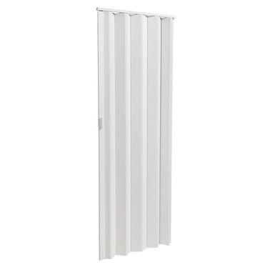 Porte extensible en PVC blanc H.205 x l.80 cm