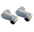 Lot de 2 raccords excentrés 40mm mâle femelle 15/21