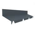 FAITIERE CRANTEE CONTRE MUR 210CM GRIS