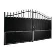 PORTAIL FER AULNAY 3.50M 1.70/2.05 M