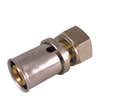 RACCORD MULTICOUCHE A SERTIR D20 FEMELLE 20X27 ECROU LIBRE
