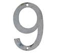 Numéro 9 en acier à peindre L.6 cm - CHAPUIS