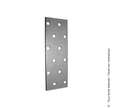 PLAQUE PERFOREE 100X40X2 galvanisé