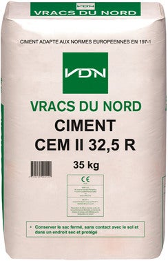 Ciment gris CE 35 kg Vrac du nord