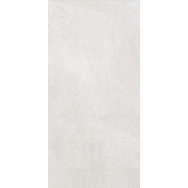 Faïence gris clair effet béton l.20 x L.40 cm Roma