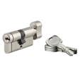 cylindre TRANSIT2 BOUTON 30BTX30 nickelé 4 Clefs