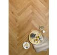 Parquet contrecollé chêne blond, Dimensions: 590 x 90 x 10 mm, Colis de 1.168 m²