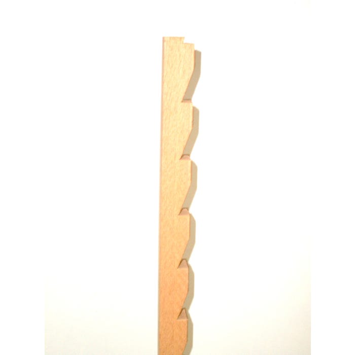 Crémaillère en hêtre 24 x 24 mm Long.2 m - SOTRINBOIS 0