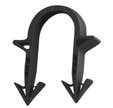 AGRAFE COURTE 4CM PLAQ LISSE