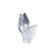 Naissance zinc agrafable Dev.333 mm Diam.100 mm