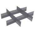 Croisillons plastique pour separation tiroir