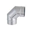 Coude secteur 90° tyral inox 304 Diam.153 mm