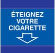 PANNEAU ETEIGNEZ CIGARETTE D-SIGN 100X100