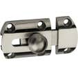 TARGETTE 45 MM PENE PLAT NICKEL SATIN