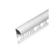 PROF ARRET 1/4ROND FERM 8MM ALU MAT 2M50
