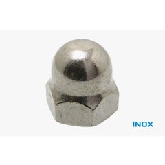 Écrous borgne DIN1587 inox A2 Diam.8 mm 50 pièces - VISWOOD 2