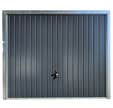 Porte de garage basculante grise l.240 x H.200 cm x Ep.20 mm