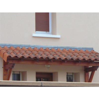 Solin Zinc Mastic Avec Bavette En Plomb L 160 X Ep 0 65 Mm Long 2 M Scover Bricoman