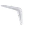 Equerre emboutie acier blanc 125 x 150 mm