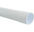 Tuyau de descente PVC blanc Diam.80 mm Long.2,8 m - GIRPI