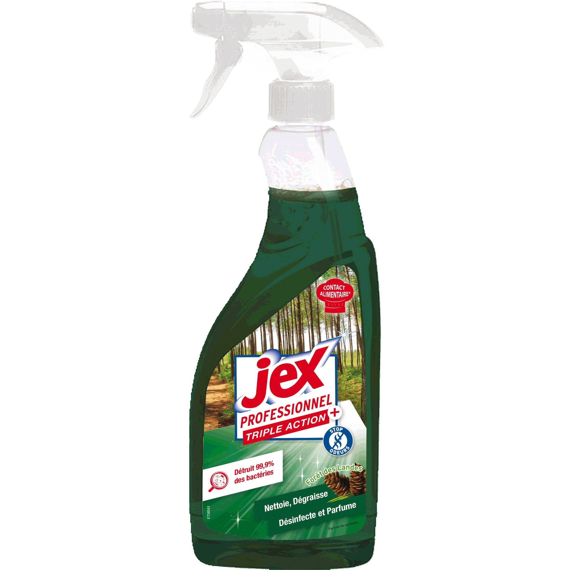 Spray désinfectant triple action forêt landes 750 ml - JEX PRO 0