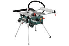 scie sur table de chantier diam 254 mm 2000w ts254 600668000 metabo bricoman