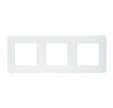 PLAQUE 3 POSTES CASUAL BLANCHE