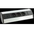 BLOC D'ANGLE 3 X 2P+T 2 2USB